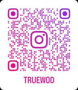 Código QR del Instagram de trueWOD