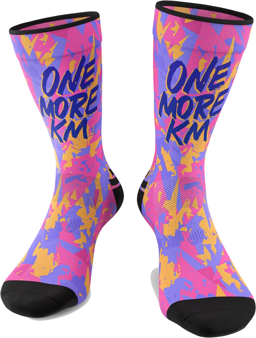 Calcetines de running trueWOD KM Pink